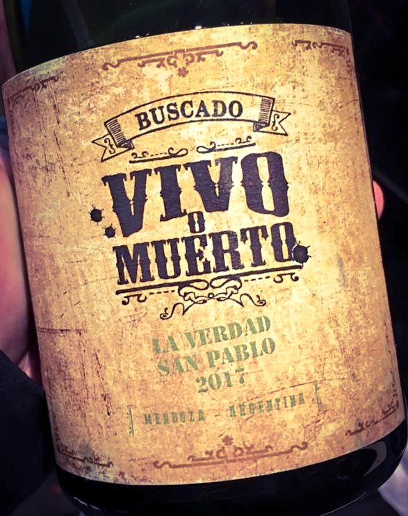 ¡WANTED! Vivo o Muerto Chardonnay 2017 4