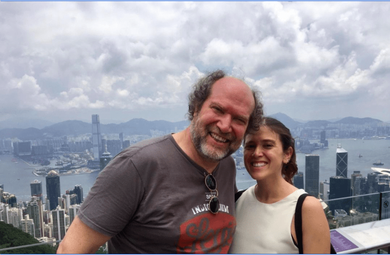 Daniel Pi, renacido 3 Daniel Pi y su hija Daniela