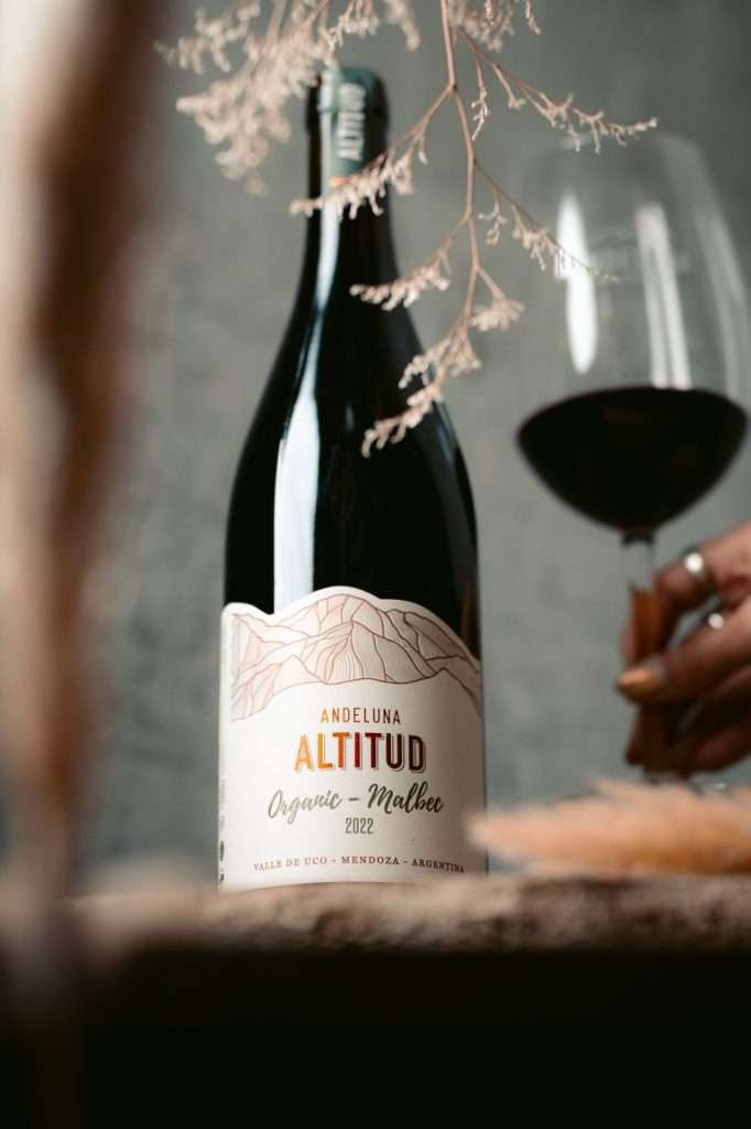 Andeluna presentó su primer vino orgánico: Altitud Organic Malbec 2022 2 Andeluna Altitud Organic Malbec 2022