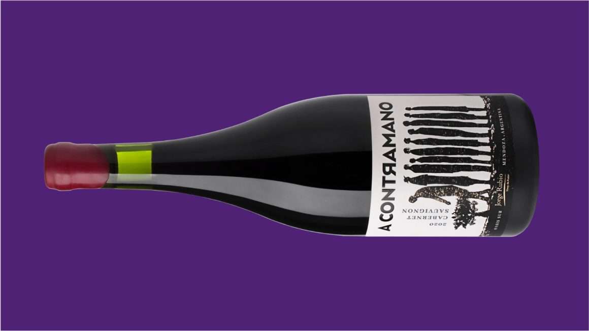 A Contramano Cabernet Sauvignon 2020, un exponente del Oasis Sur mendocino para festejar el día de la reina de las Tintas