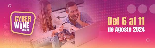 Del 6 al 11 de agosto llega una nueva edición de CyberWine, para comprar online (¡y con grandes beneficios!) los mejores vinos argentinos 3 CyberWine 2024